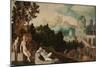 Landscape with Bathsheba, c. 1540-45-Jan van Scorel-Mounted Giclee Print