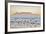 Landscape with Beach and Table Mountain at Sunrise-Werner Lehmann-Framed Photographic Print