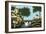 Landscape with Bridge-Henri Rousseau-Framed Art Print