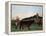 Landscape with Cattle, C. 1900-Henri Rousseau-Framed Premier Image Canvas