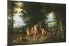 Landscape with Ceres (Allegory of Earth)-Pieter Brueghel the Younger-Mounted Premium Giclee Print