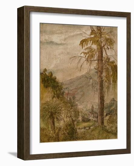 Landscape with Church-Albrecht Altdorfer-Framed Giclee Print