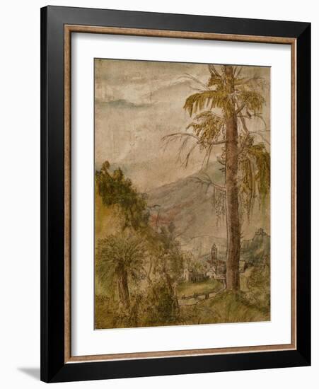 Landscape with Church-Albrecht Altdorfer-Framed Giclee Print