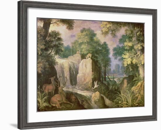 Landscape with Cliffs-Roelandt Jacobsz Savery-Framed Giclee Print