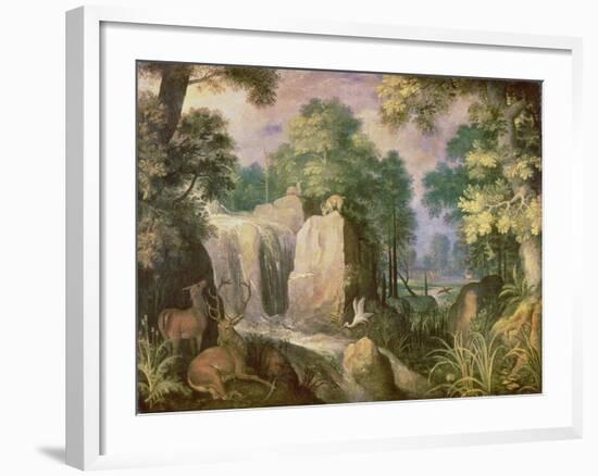 Landscape with Cliffs-Roelandt Jacobsz Savery-Framed Giclee Print