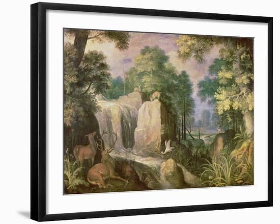 Landscape with Cliffs-Roelandt Jacobsz Savery-Framed Giclee Print