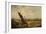 Landscape with Cornfield-John Linnell-Framed Giclee Print