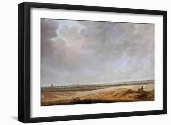 Landscape with Cornfields, 1638-Salomon Jacobsz van Ruisdael-Framed Giclee Print