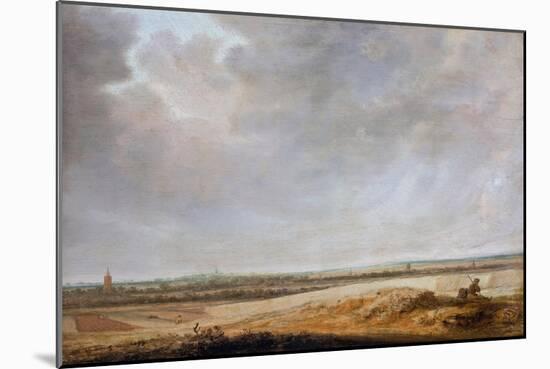 Landscape with Cornfields, 1638-Salomon Jacobsz van Ruisdael-Mounted Giclee Print