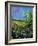 Landscape With Cornflowers 459060-Pol Ledent-Framed Art Print