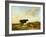 Landscape with Cows and Sheep, 1850-Thomas Sidney Cooper-Framed Giclee Print