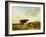 Landscape with Cows and Sheep, 1850-Thomas Sidney Cooper-Framed Giclee Print