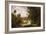 Landscape with CowsPaisaje Con Vacas, 1882-Esteban Chartrand-Framed Giclee Print