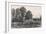 Landscape with Elm Tress and a House-John Constable-Framed Giclee Print