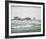 Landscape with Farm Buildings, 1954-Laurence Stephen Lowry-Framed Giclee Print