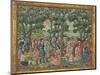 Landscape with Figures, 1921 (Oil on Canvas)-Maurice Brazil Prendergast-Mounted Giclee Print