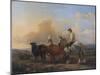 Landscape with Figures and Cattle-B. Wall-Mounted Giclee Print