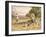 Landscape with Figures, C.1860-Myles Birket Foster-Framed Giclee Print