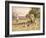 Landscape with Figures, C.1860-Myles Birket Foster-Framed Giclee Print