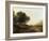 Landscape with Figures on a Path-James Arthur O'Connor-Framed Giclee Print