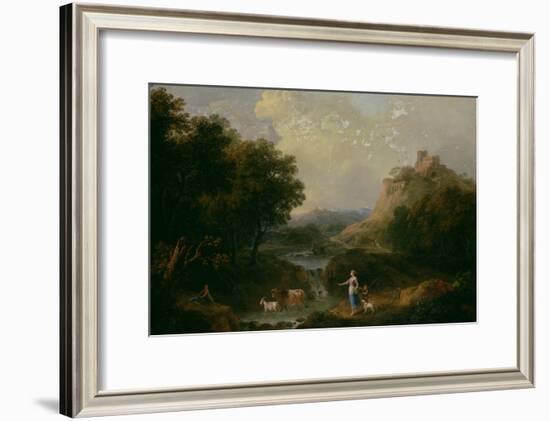 Landscape with Figures-Francesco Zuccarelli-Framed Giclee Print