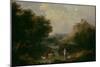 Landscape with Figures-Francesco Zuccarelli-Mounted Giclee Print