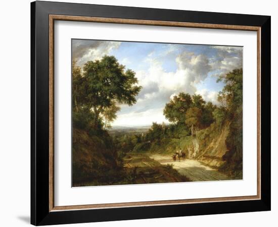 Landscape with Figures-Patrick Nasmyth-Framed Giclee Print