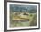 Landscape with Goods Train and Barges-Pierre Bonnard-Framed Collectable Print