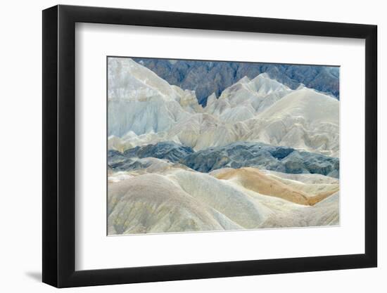 Landscape with hills in desert, Death Valley, California, USA-Panoramic Images-Framed Photographic Print