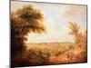 Landscape with House, 18th Century-Thomas Gainsborough-Mounted Giclee Print