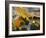 Landscape with House and Ploughman, 1889-Vincent van Gogh-Framed Giclee Print