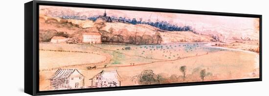 Landscape with House and Watermill, C1500-Albrecht Durer-Framed Premier Image Canvas