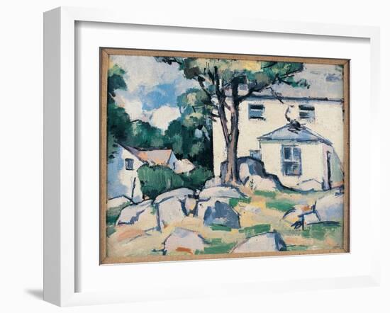 Landscape with House-Samuel John Peploe-Framed Giclee Print