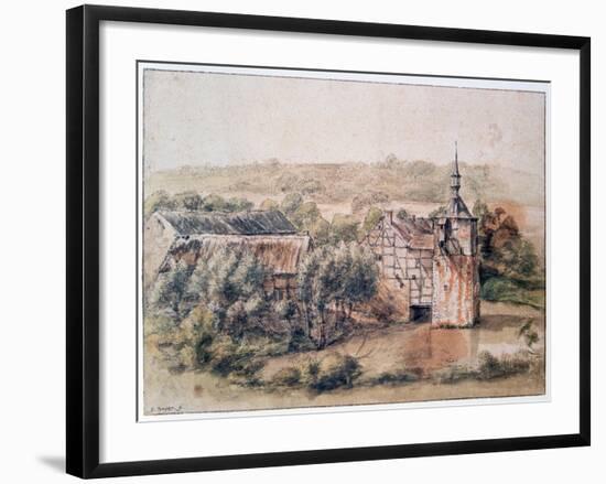 Landscape with Houses, C1643-1687-Gillis Neyts-Framed Giclee Print