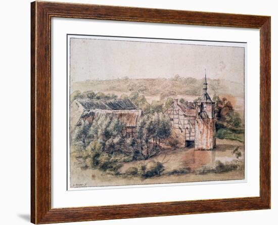 Landscape with Houses, C1643-1687-Gillis Neyts-Framed Giclee Print