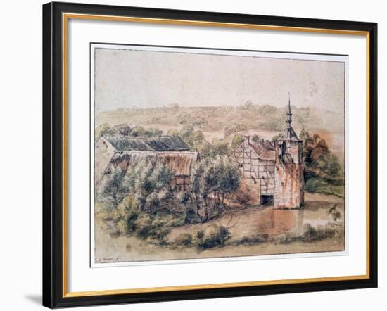 Landscape with Houses, C1643-1687-Gillis Neyts-Framed Giclee Print