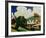 Landscape with Locomotive, 1909-Wassily Kandinsky-Framed Giclee Print