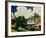 Landscape with Locomotive, 1909-Wassily Kandinsky-Framed Giclee Print