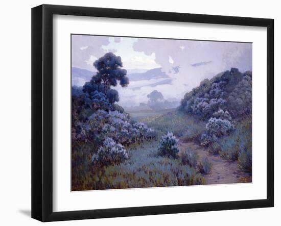Landscape with Lupines-John Gamble-Framed Art Print