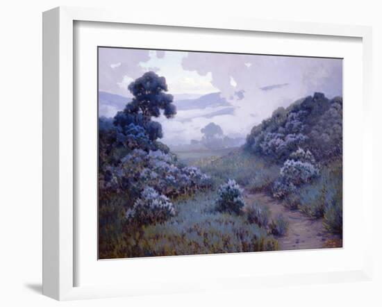 Landscape with Lupines-John Gamble-Framed Art Print