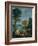 Landscape with Moses and the Burning Bush, 1610-16-Domenichino-Framed Giclee Print