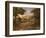 Landscape with Moses Saved from the River Nile-Etienne Allegrain-Framed Giclee Print