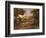 Landscape with Moses Saved from the River Nile-Etienne Allegrain-Framed Giclee Print