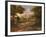 Landscape with Moses Saved from the River Nile-Etienne Allegrain-Framed Giclee Print