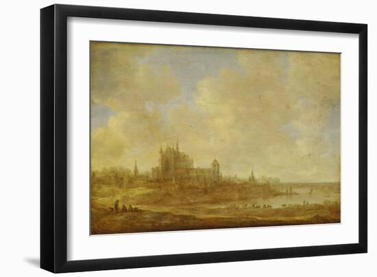 Landscape with Motif of Leiden, 1643-Jan Van Goyen-Framed Giclee Print