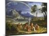 Landscape with Noah Offering a Sacrifice of Gratitude, 1803-Joseph Anton Koch-Mounted Giclee Print