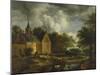 Landscape with Old Church-Jacob Isaacksz Van Ruisdael-Mounted Giclee Print