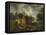 Landscape with Old Church-Jacob Isaacksz Van Ruisdael-Framed Premier Image Canvas