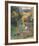 Landscape with Peacocks-Paul Gauguin-Framed Premium Giclee Print