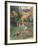 Landscape with Peacocks-Paul Gauguin-Framed Premium Giclee Print